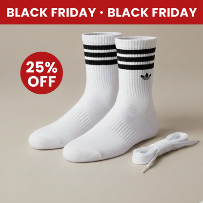 PACK MEDIAS + CORDONES RAYAS URBAN