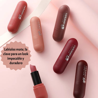 LABIALES VELVET KISS X6