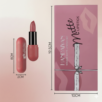 LABIALES VELVET KISS X6