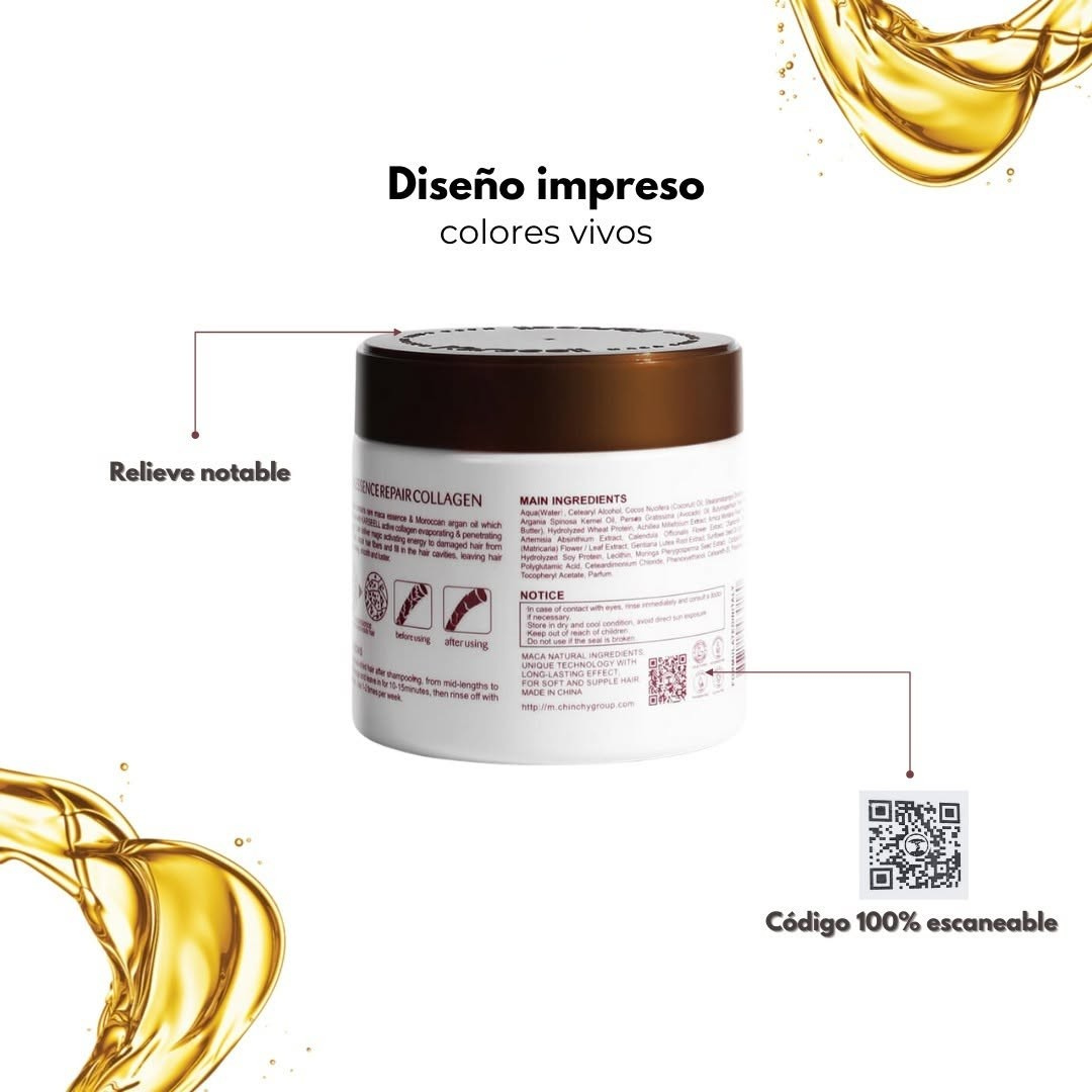 NUEVO KIT MASCARILLA CAPILAR DUO MACAFUSION