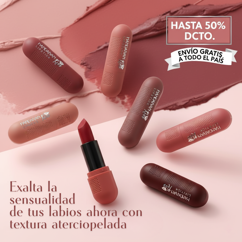 LABIALES VELVET KISS X6